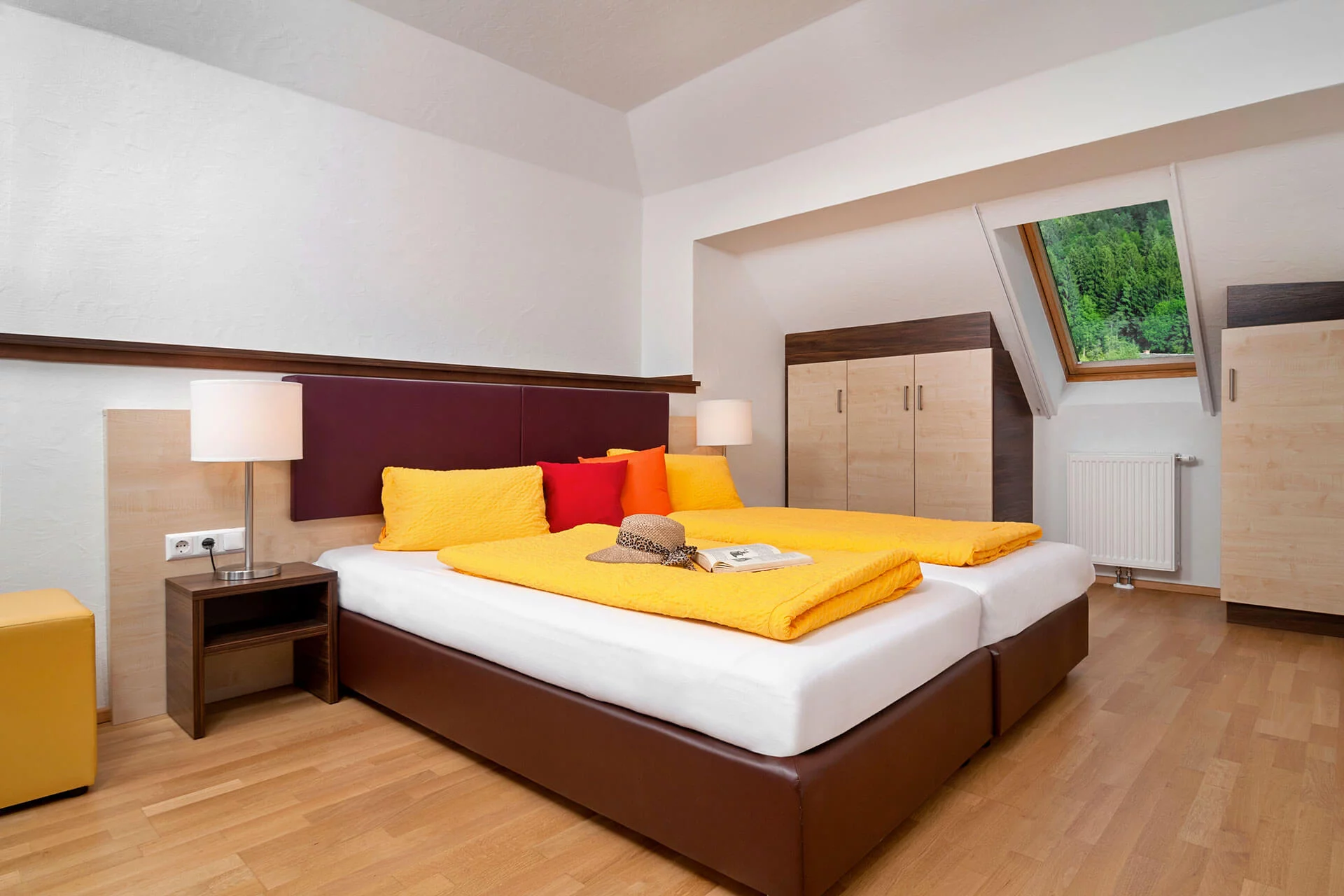 Ferienwohnung-Adlerhorst-Schlafzimmer