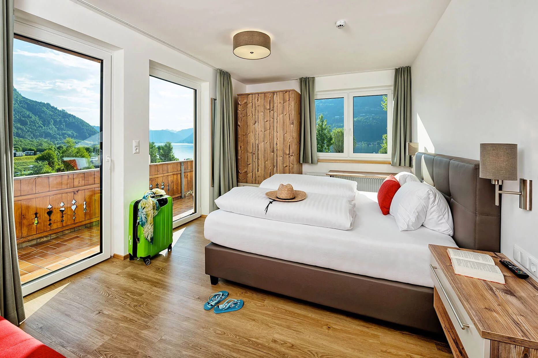 Ferienwohnung-Panorama-Schlafzimmer